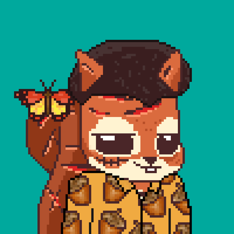 Pixel Squirrels #586